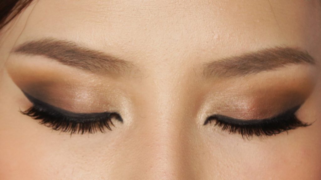 how to make up brown smoky eyes