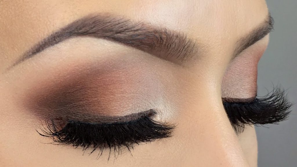 how to make up brown smoky eyes